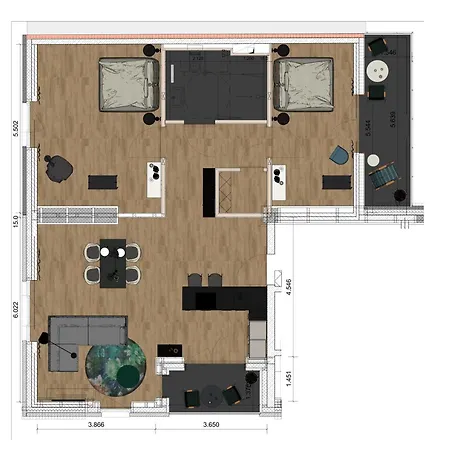 Apartment Eck Am 7